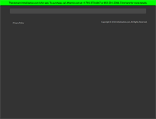 Tablet Screenshot of initialization.com